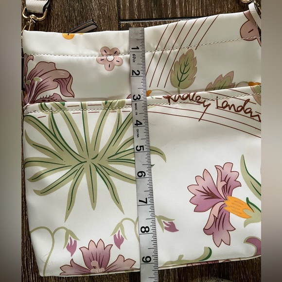 NWOT Radley London “responsible” floral nylon crossbody bag - Picture 15 of 16